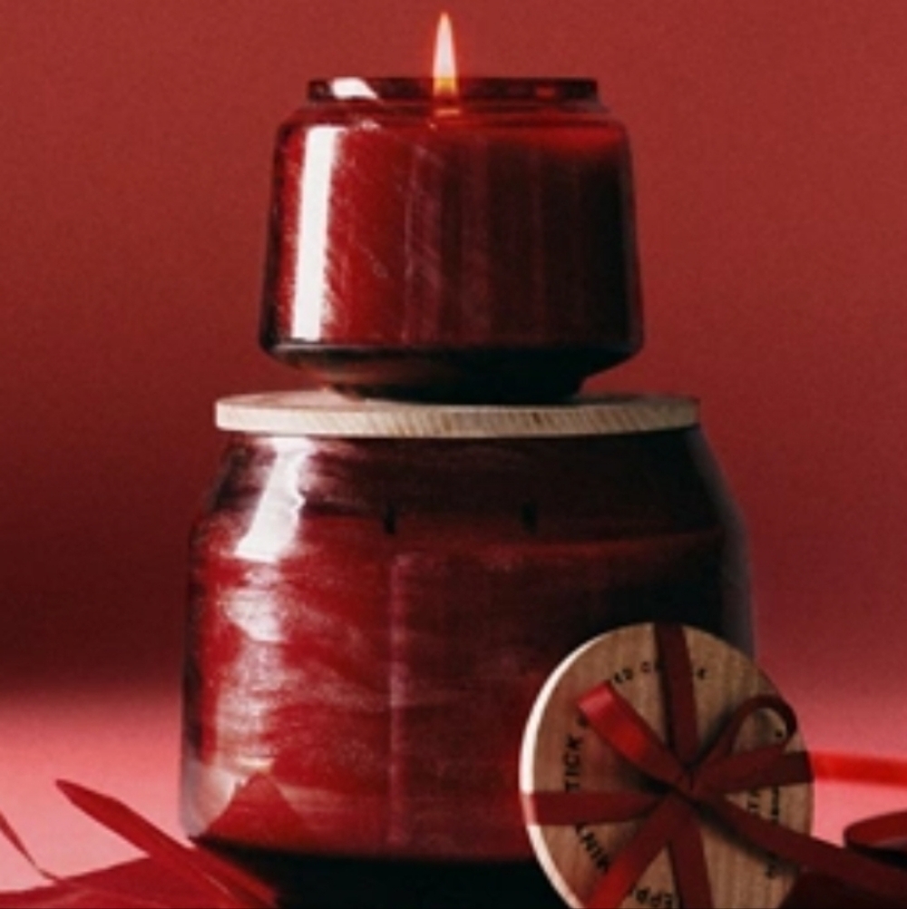 NWT The Gather Candle By Anthropologie: Gourmand Peppermint Stick